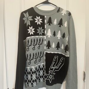 San Antonio Spurs Christmas Tacky Sweater